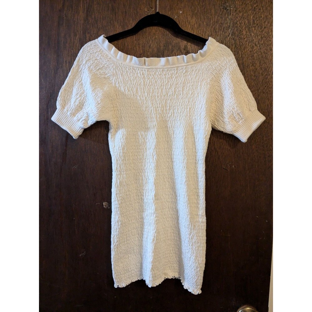 Snidel Size F (One Size) Shirred Mini Dress